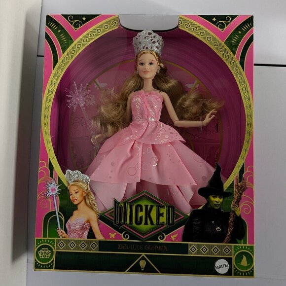 Mattel Wicked Movie DELUXE Glinda Fashion Doll Ariana Grande URL Misprint Error - Picture 5 of 16
